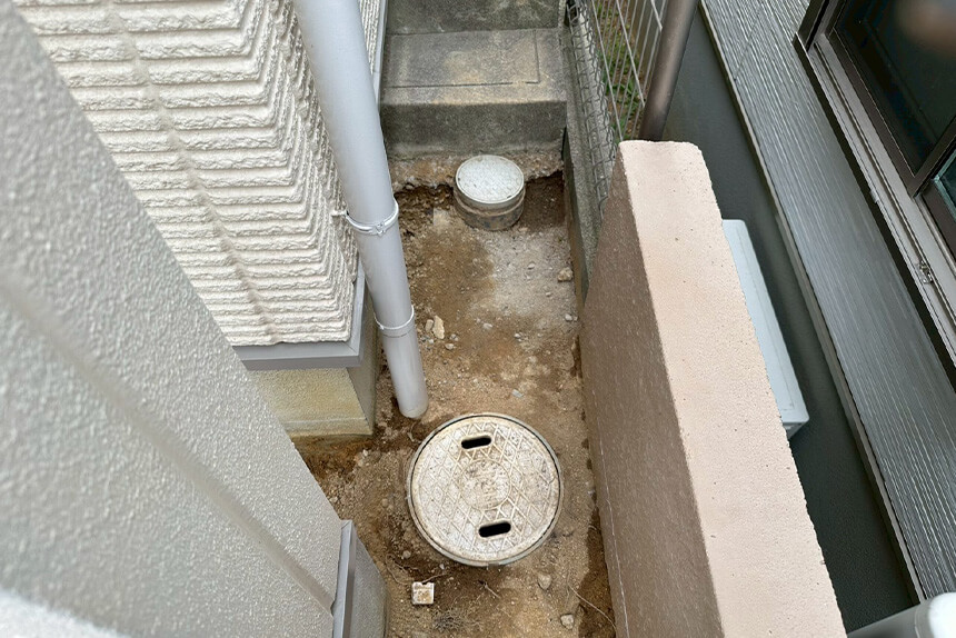 神戸市垂水区の施工中写真
