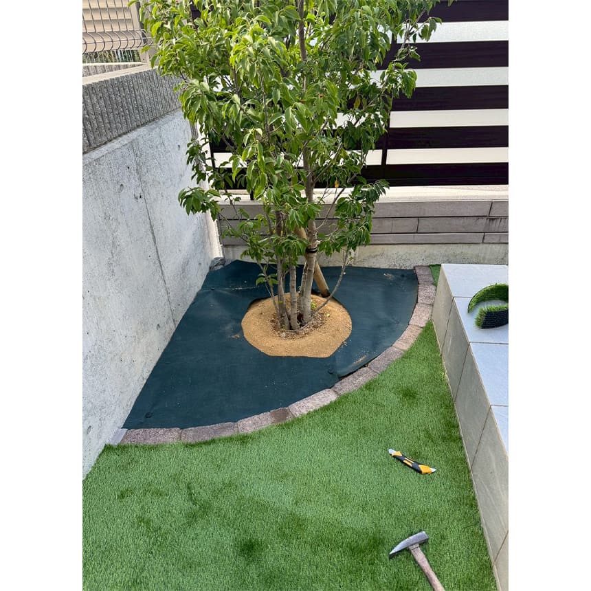 神戸市北区の施工中写真