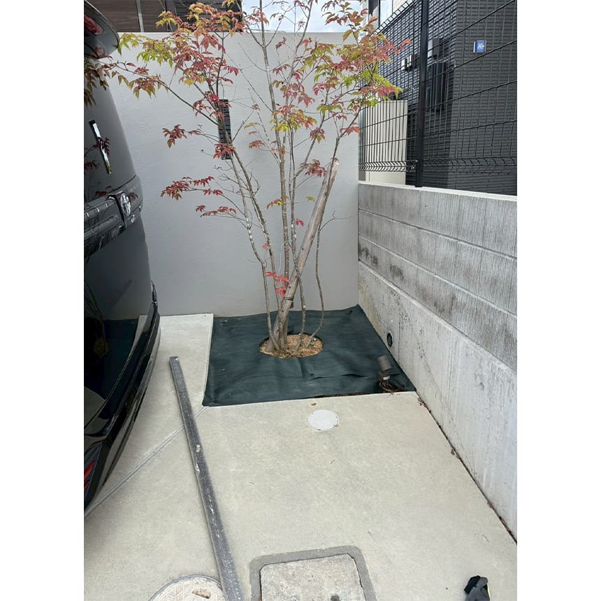 神戸市北区の施工中写真