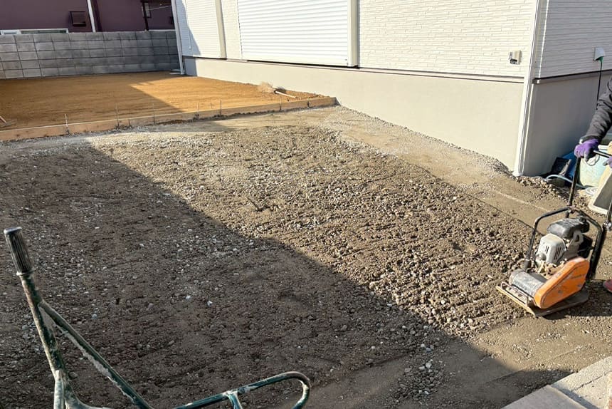 神戸市須磨区の施工中写真