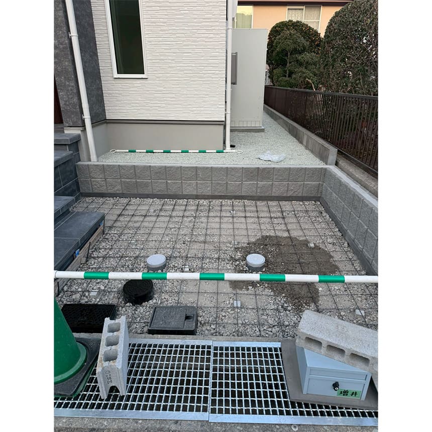 神戸市須磨区の施工中写真