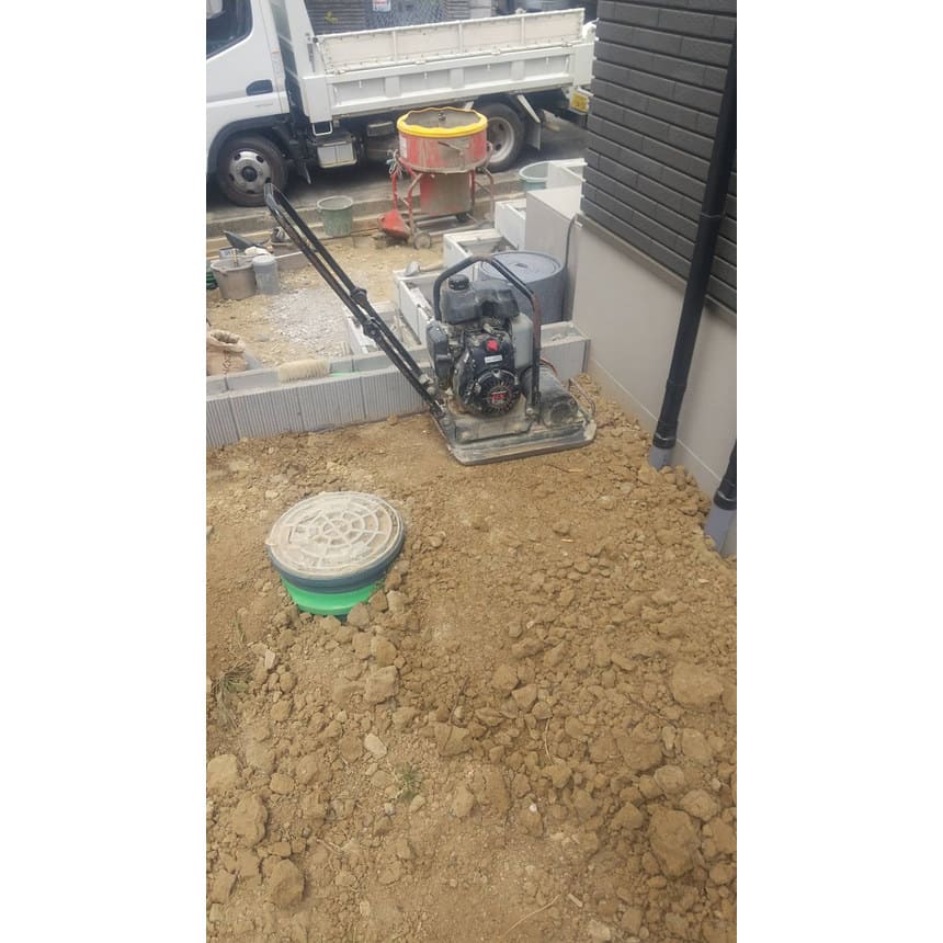 神戸市西区H様邸の施工中写真7