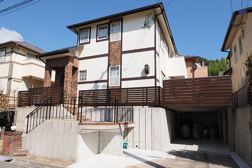 神戸市須磨区K様邸の完成写真1